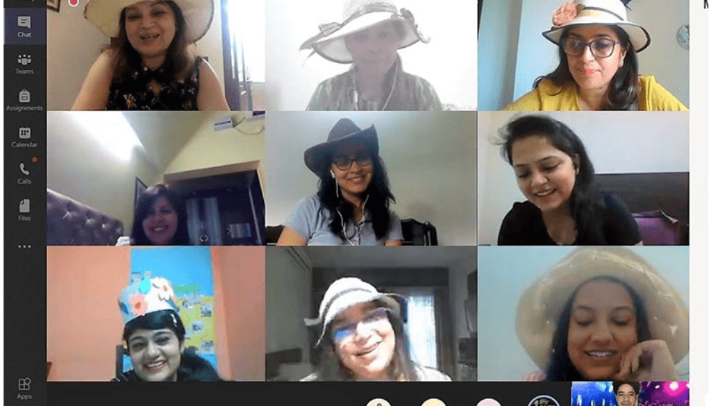 Teacher's Party Virtually