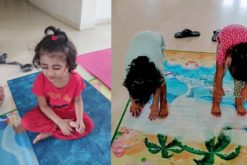Self- management skills while doing yoga poses