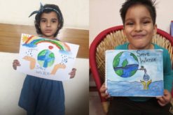 Designing posters on Water Conservation