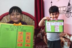 Students created their Daily Responsibility Chore Chart