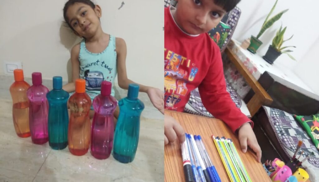 Students of grade 1 enhanced their logical connections