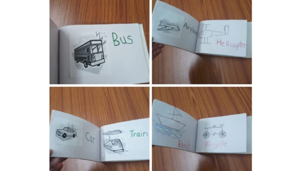 kids are inquiring about different modes of transport