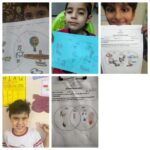 Grade 1 learned counting by 5s to understand the concept of time-1