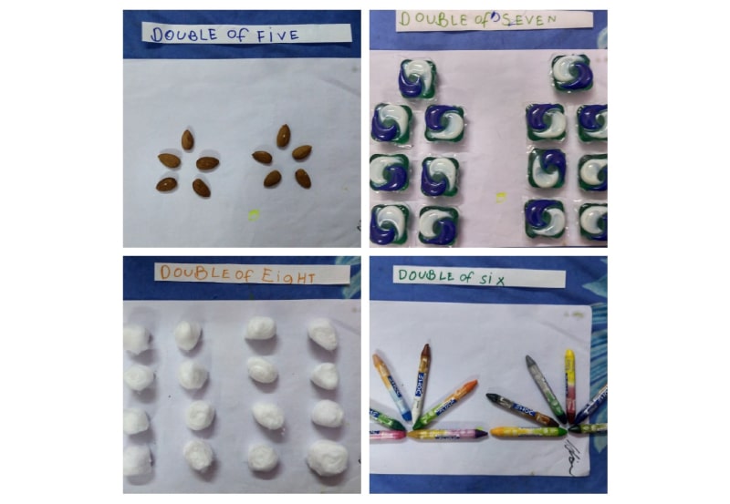 Students learned and mastered doubling facts