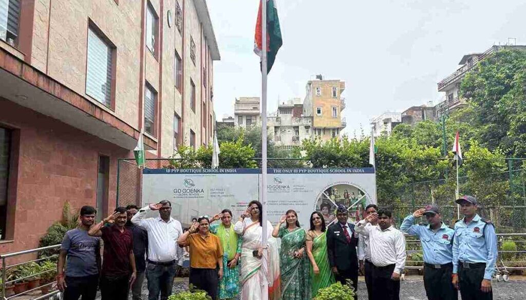 Independance Day Celebration at IB School in Gurgaon